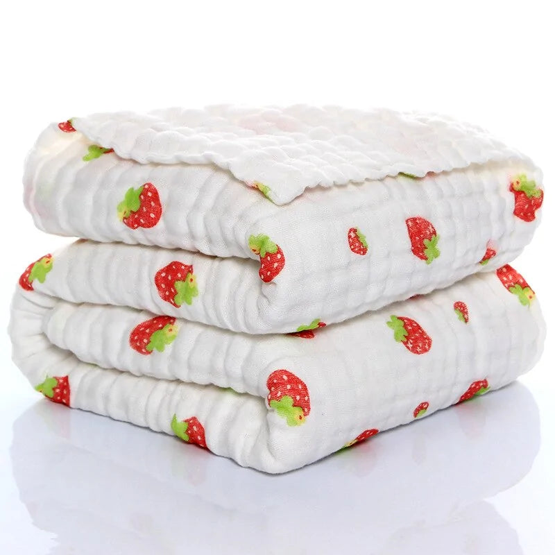 100% Organic Muslin Baby Blanket