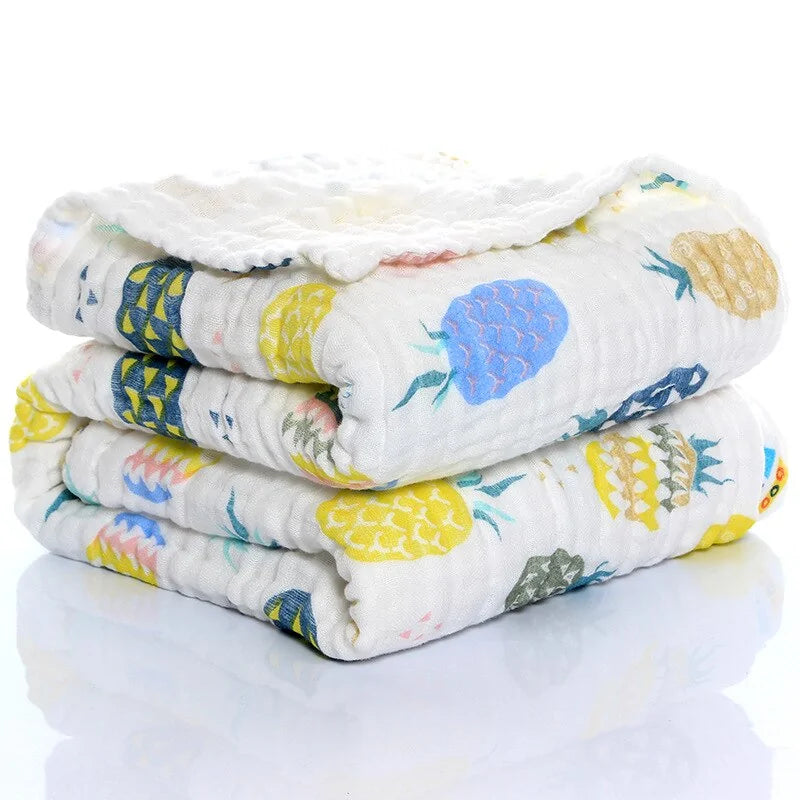 100% Organic Muslin Baby Blanket
