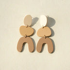 Handmade Clay Statement Earrings