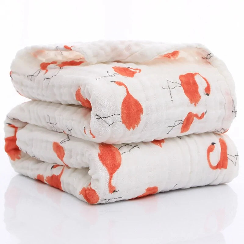 100% Organic Muslin Baby Blanket