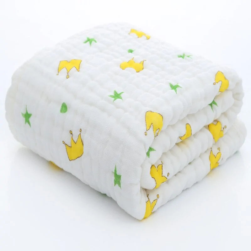 100% Organic Muslin Baby Blanket