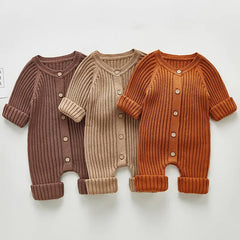 Knitted Baby Romper