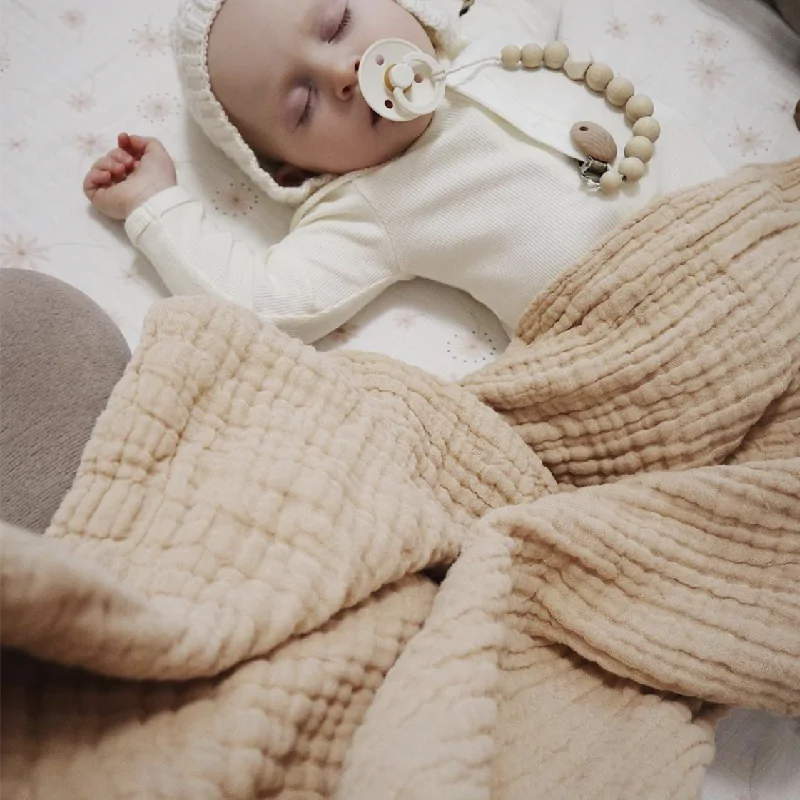100% Organic Muslin Baby Blanket