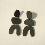 Handmade Clay Statement Earrings