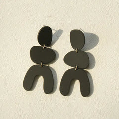 Handmade Clay Statement Earrings